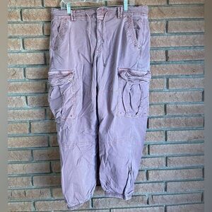 American Eagle Outfitters Pink Cargo Pants